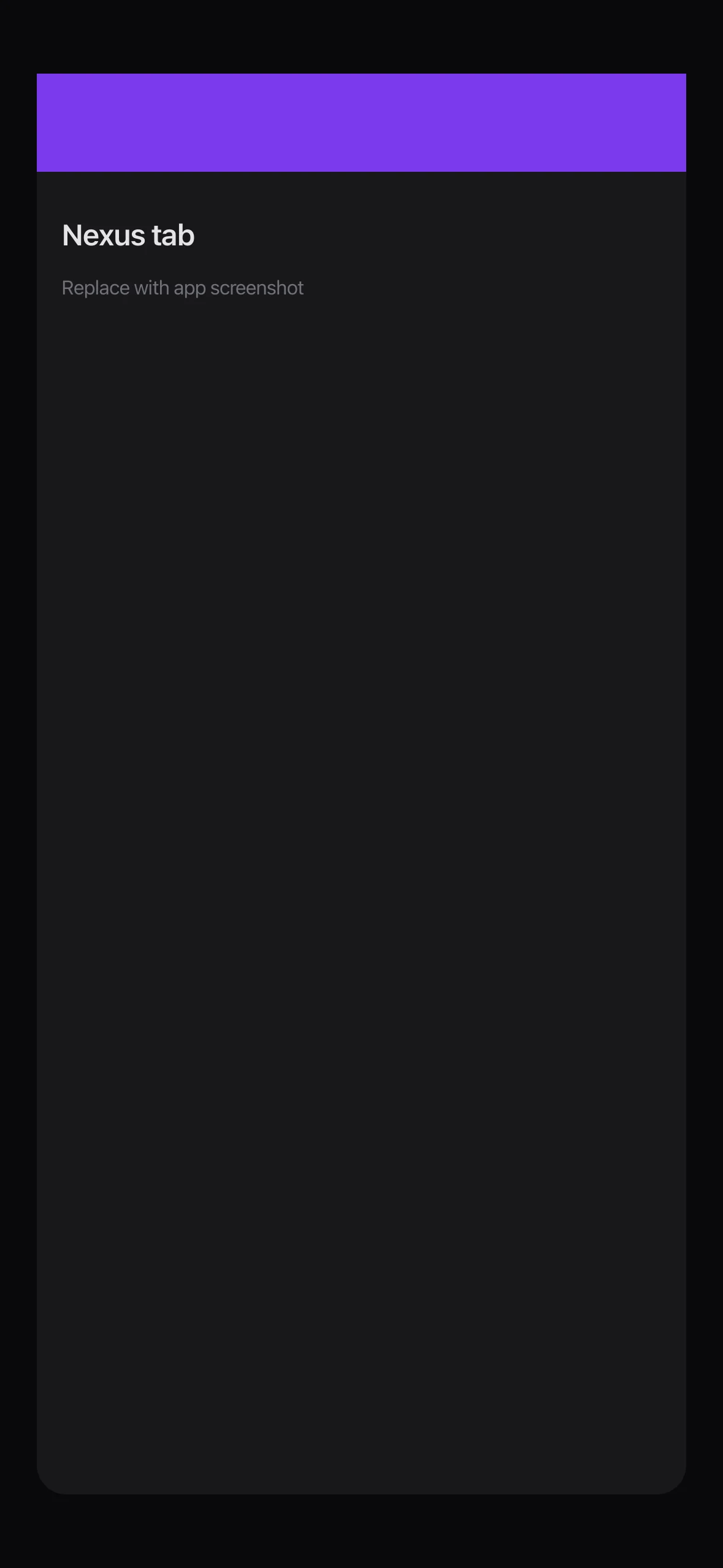 NEXUS blueprint roadmap